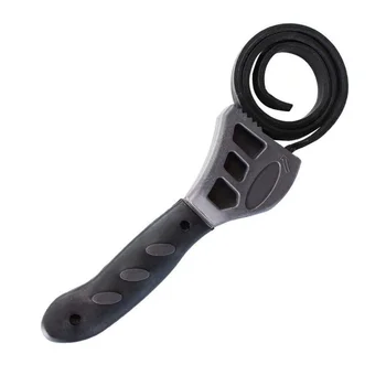 Mutil Fuction Car Oil Filter Removal Adjustable Tighten Loosen Plumbing Hand Tool Rubber Strap Spanner Jars Bottles Belt Opener
Mutil Fuction Car Oil Filter Removal Adjustable Tighten Loosen Plumbing Hand Tool Rubber Strap Spanner Jars Bottles Belt Opener