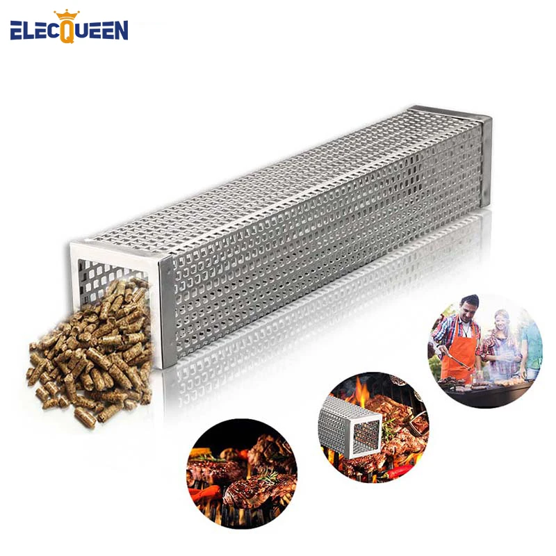 BBQ Perforate Pellet Tube Smoker pipe Square Hexagonal Stainless Steel for gas burner, charcoal, electric and portable grills
BBQ Perforate Pellet Tube Smoker pipe Square Hexagonal Stainless Steel for gas burner, charcoal, electric and portable grills