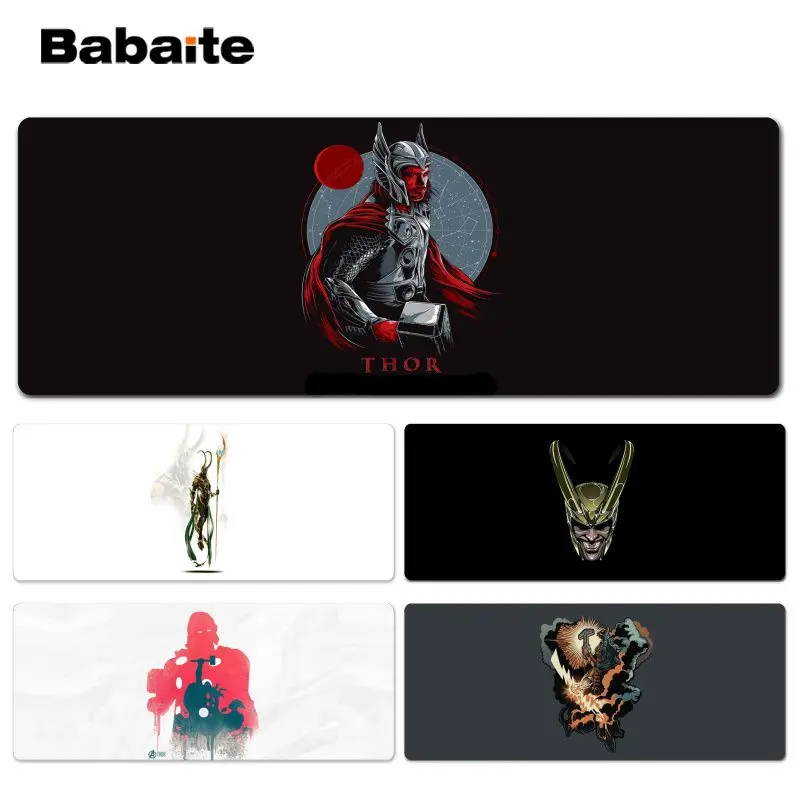 Babaite Thor gamer play mats Lockedge Mousepad Size for 40x90CM Computer Mouse Mat
Babaite Thor gamer play mats Lockedge Mousepad Size for 40x90CM Computer Mouse Mat