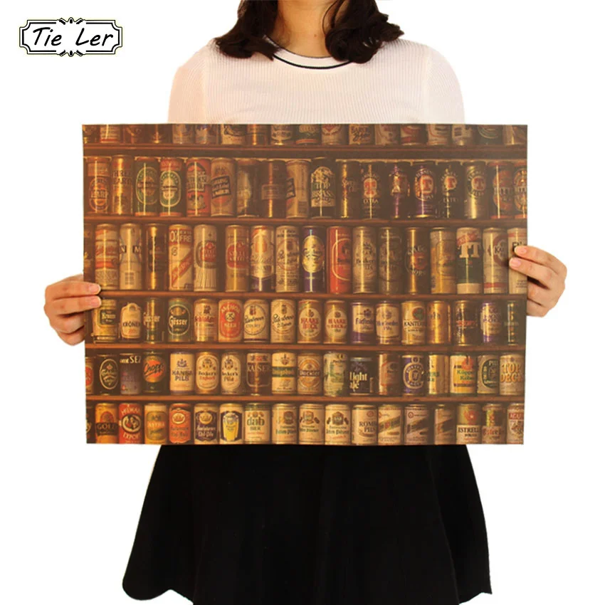 TIE LER Beer Encyclopedia of Graphic Evolutionary History Bar Counter Adornment Kitchen Retro Poster Wall Sticker 51.5X36cm
TIE LER Beer Encyclopedia of Graphic Evolutionary History Bar Counter Adornment Kitchen Retro Poster Wall Sticker 51.5X36cm