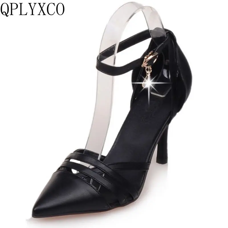 QPLYXCO Big 32-43 Summer Style Sandals shoes woman tenis feminino Sexy High Heels wedding Party women shoes zapatos mujer B-24
QPLYXCO Big 32-43 Summer Style Sandals shoes woman tenis feminino Sexy High Heels wedding Party women shoes zapatos mujer B-24