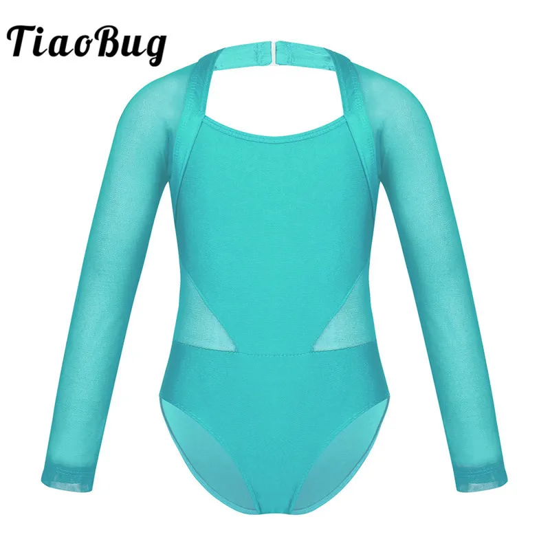 TiaoBug Kids Teens Mesh Splice Long Sleeve Ballet Leotard Dance Costume Children Girls Gymnastics Leotard Gym Unitard Dance Wear
TiaoBug Kids Teens Mesh Splice Long Sleeve Ballet Leotard Dance Costume Children Girls Gymnastics Leotard Gym Unitard Dance Wear