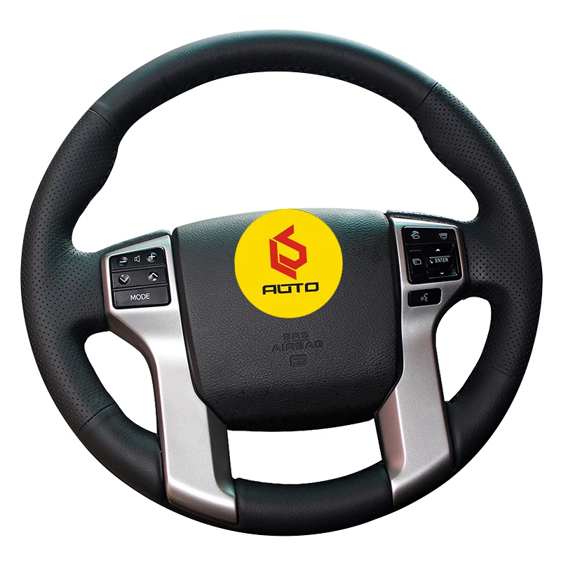Braid on the Steering Wheel Cover for Toyota Land Cruiser Prado 2010-2015 Tundra 2013-2017 Tacoma 2011 Tampa do volante do carro
Braid on the Steering Wheel Cover for Toyota Land Cruiser Prado 2010-2015 Tundra 2013-2017 Tacoma 2011 Tampa do volante do carro
