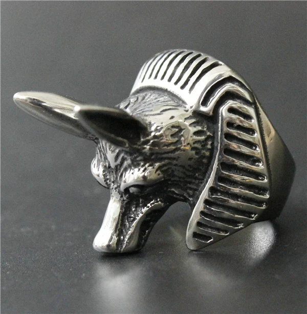 Drop Ship Size 7-13 Fashion Biker Ring 316L Stainless Steel Silver Indian Style Pharaoh Wolf Ring With Sharp Ears Biker Ring
Drop Ship Size 7-13 Fashion Biker Ring 316L Stainless Steel Silver Indian Style Pharaoh Wolf Ring With Sharp Ears Biker Ring