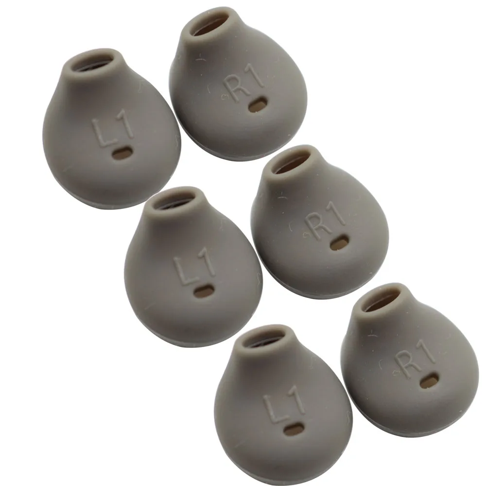 POYATU For Samsung Galaxy S6 S6Edge G9200 G9250 G9208 Note5 Samsung Level U Headphones Replacement Eartips Earbuds Tips Silicone(3)