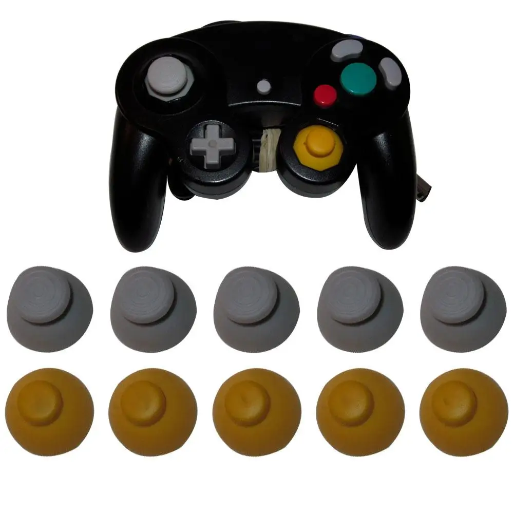 10Pcs Replacement Controller Joystick Thumbstick Caps for Nintendo Gamecube Controller
10Pcs Replacement Controller Joystick Thumbstick Caps for Nintendo Gamecube Controller
