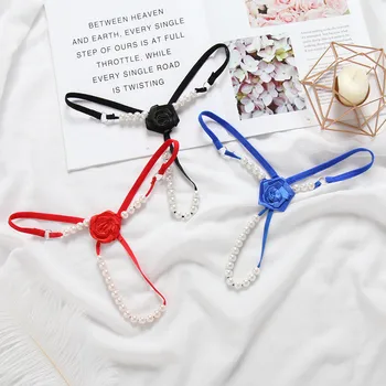 Sexy Transparent Panties Women Rose Flower Pearl G Strings Erotic Lingerie Sexy Tangas Culotte Femme Female Sexy Thongs Panties
Sexy Transparent Panties Women Rose Flower Pearl G Strings Erotic Lingerie Sexy Tangas Culotte Femme Female Sexy Thongs Panties
