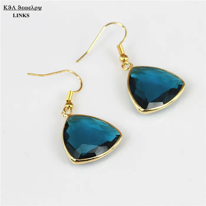 Triangle Glass Quartz Bezel Stone Earring Faceted Crystal Stone Pendant Earring Jewelry
Triangle Glass Quartz Bezel Stone Earring Faceted Crystal Stone Pendant Earring Jewelry