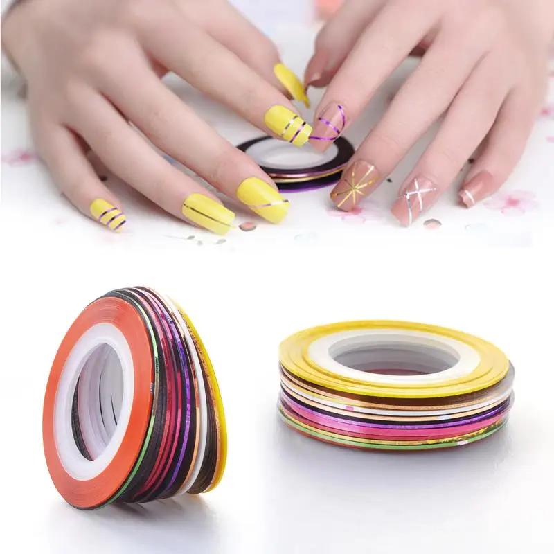 Belen 20pcs Sticker Tools Beauty Decorations for on Nail Stickers Mixed Colors Rolls Striping Tape Line DIY Nail Art Tips
Belen 20pcs Sticker Tools Beauty Decorations for on Nail Stickers Mixed Colors Rolls Striping Tape Line DIY Nail Art Tips