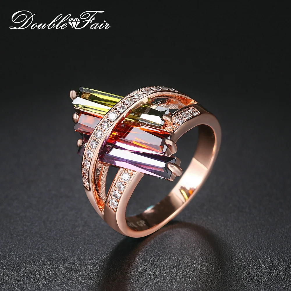 Double Fair Fashion Brand Multicolor Australian Crystal Finger Rings For Women Birthday Party Gift Jewelry Wholesale DFR778
Double Fair Fashion Brand Multicolor Australian Crystal Finger Rings For Women Birthday Party Gift Jewelry Wholesale DFR778