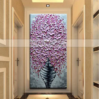 Hand Painted Knife Pink Flower Oil Painting On Canvas Large 3D Paintings For Living Room Modern Abstract Wall Art Pictures
Hand Painted Knife Pink Flower Oil Painting On Canvas Large 3D Paintings For Living Room Modern Abstract Wall Art Pictures