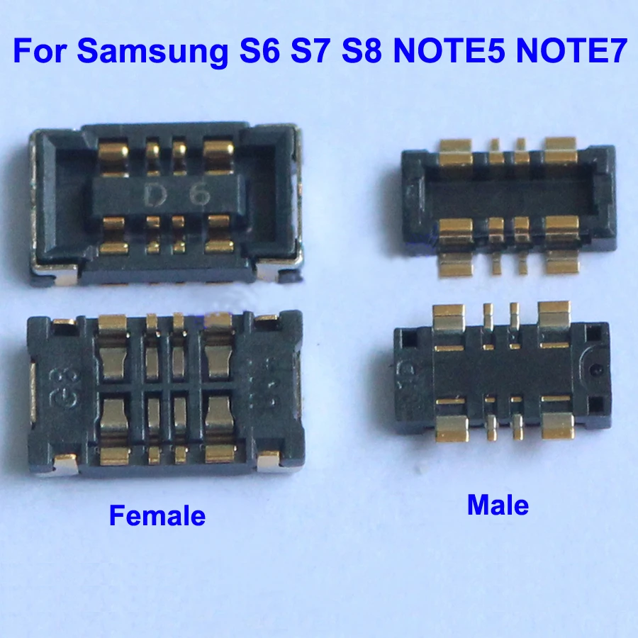2pcs/lot Inner FPC Battery Clip Contact Connector replacement For Samsung S6 S7 S8 NOTE5 NOTE7 G9300 battery FPC Flex cable
2pcs/lot Inner FPC Battery Clip Contact Connector replacement For Samsung S6 S7 S8 NOTE5 NOTE7 G9300 battery FPC Flex cable