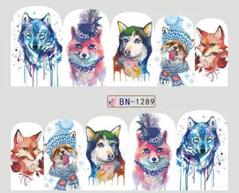 Nail Art Sticker Water Decals Nails Tattoo Slider Stickers Watercolor Wolf Fox Designs Decoration Manicure Pegatina Foil Wraps
Nail Art Sticker Water Decals Nails Tattoo Slider Stickers Watercolor Wolf Fox Designs Decoration Manicure Pegatina Foil Wraps