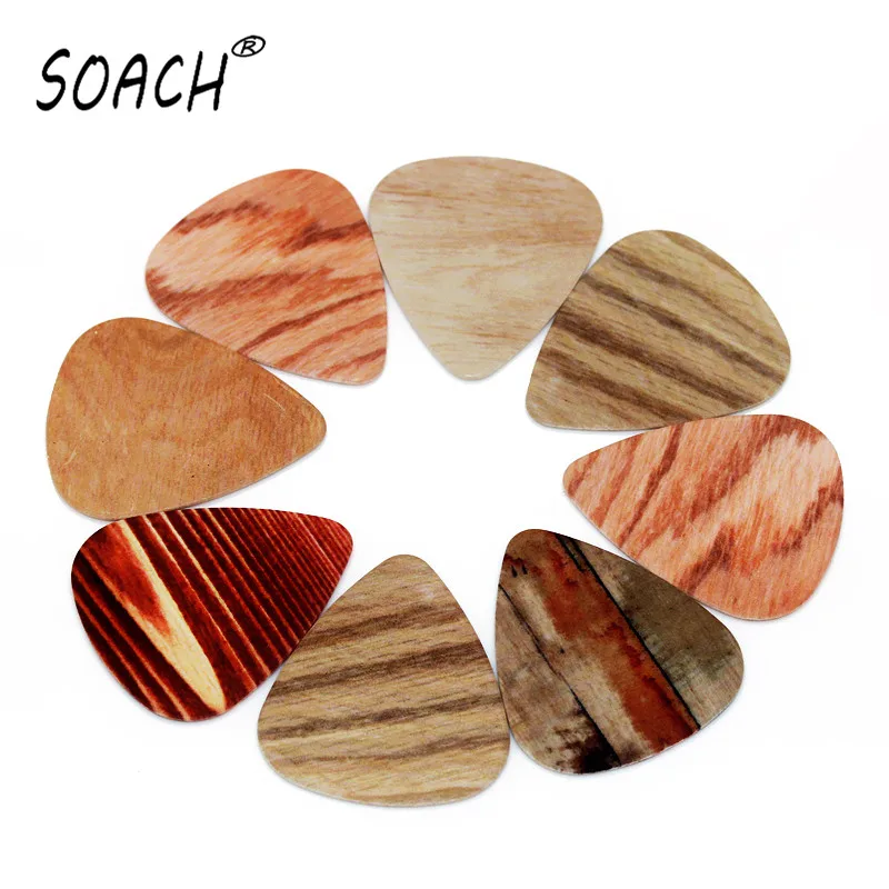 SOACH 50pcs Newest Wood grain Guitar Picks Thickness 0.71mm Musical Instruments Guitar Accessories
SOACH 50pcs Newest Wood grain Guitar Picks Thickness 0.71mm Musical Instruments Guitar Accessories