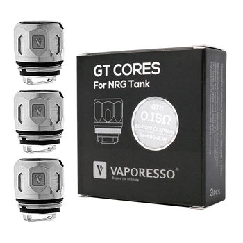 Vaporesso GT8 Cores 0.15ohm Atomizer Replacement Coil Head 3 Pieces for NRG GT8 Tank
Vaporesso GT8 Cores 0.15ohm Atomizer Replacement Coil Head 3 Pieces for NRG GT8 Tank