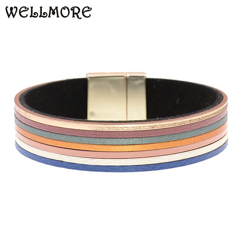 WELLMORE bohemia bracelets for women leather bracelets fashion jewelry wholesale drop shipping
WELLMORE bohemia bracelets for women leather bracelets fashion jewelry wholesale drop shipping