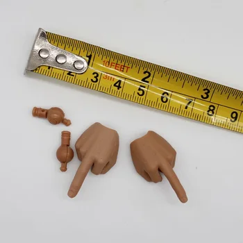 1/6 Scale Right and Left Hand Middle Figure Models with Connectors for 12''Action Figures Bodies Toys Gifts Models
1/6 Scale Right and Left Hand Middle Figure Models with Connectors for 12''Action Figures Bodies Toys Gifts Models