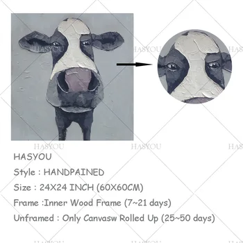 Handmade Cow Painting On Canvas Wall Art Home Decor Framed Oil Painting Gift Store Wall Pictures For Living Room
Handmade Cow Painting On Canvas Wall Art Home Decor Framed Oil Painting Gift Store Wall Pictures For Living Room