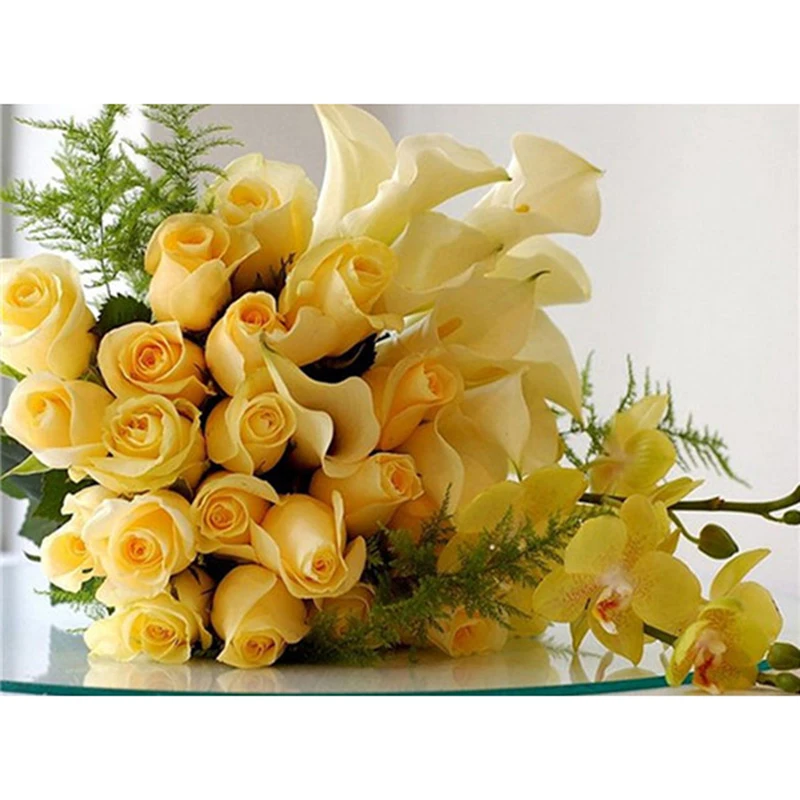 5d Diamond embroidery yellow rose Rhinestone Cross Stitch Mosaic Diamond needlework Diy Diamond Painting flower home Decor M079
5d Diamond embroidery yellow rose Rhinestone Cross Stitch Mosaic Diamond needlework Diy Diamond Painting flower home Decor M079