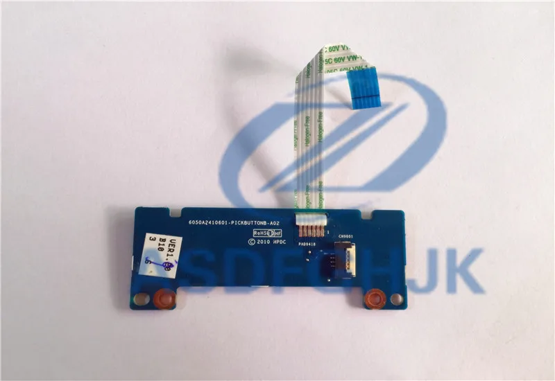 for HP ProBook 4530 s Touc FOR HP AD Mouse Button Cable Board 6050a2410601 running 100% Test ok
for HP ProBook 4530 s Touc FOR HP AD Mouse Button Cable Board 6050a2410601 running 100% Test ok