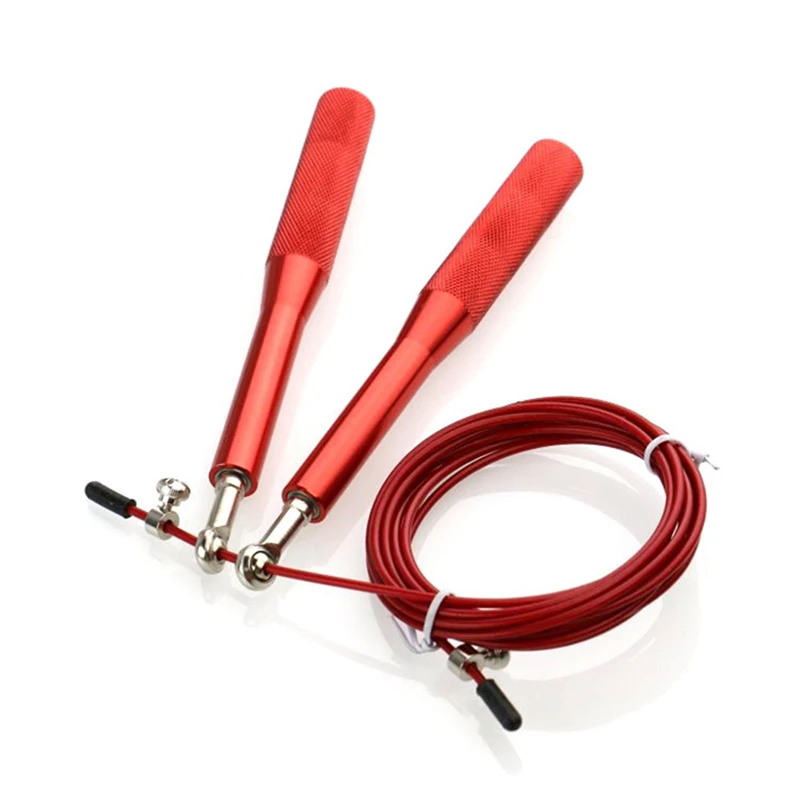 Jump Rope Fitness High Speed Aerobic Steel Wire Length Adjustable Jump Cord Crossfit Gym Exerciser Equipment Skipping Rope 0.2
Jump Rope Fitness High Speed Aerobic Steel Wire Length Adjustable Jump Cord Crossfit Gym Exerciser Equipment Skipping Rope 0.2