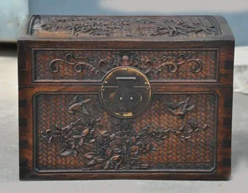 wedding decoration China Huanghuali Wood Carved flower bird Storage Jewelry Box Boxes Treasure Case
wedding decoration China Huanghuali Wood Carved flower bird Storage Jewelry Box Boxes Treasure Case