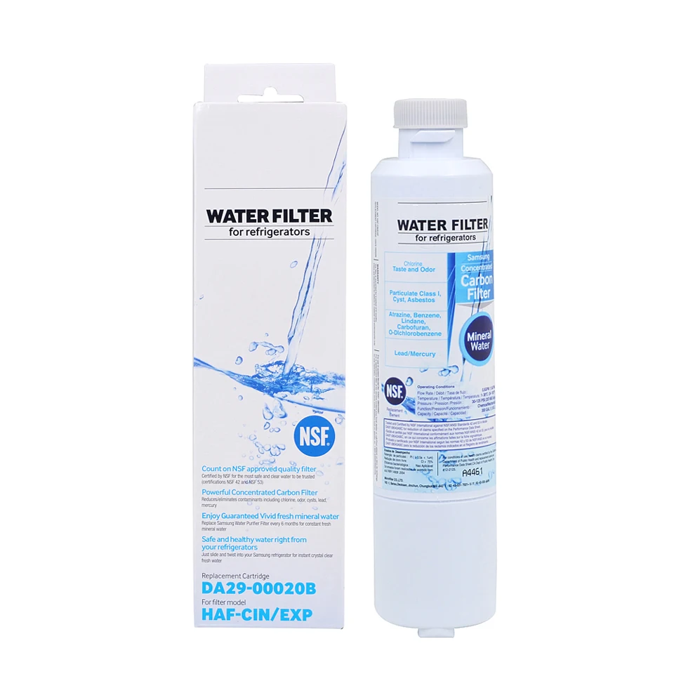 Free shipment within Australia Activated Carbon Refrigerator Water Filter Replace for Samsung DA29-00020B HAF-CIN/EXP Mineral
Free shipment within Australia Activated Carbon Refrigerator Water Filter Replace for Samsung DA29-00020B HAF-CIN/EXP Mineral