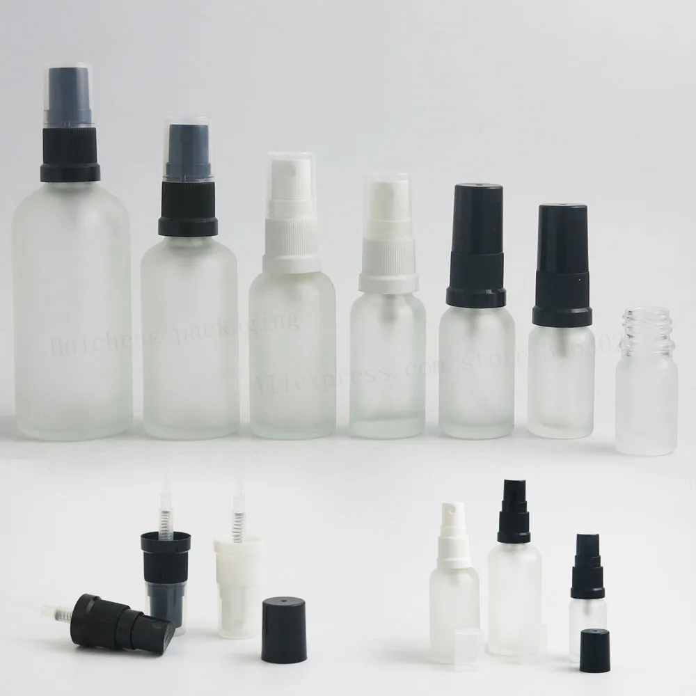 12 x Travel Frost Glass Spray Bottles Essential Oil Container with Fine Mist Sprayer 100ml 50ml 1oz 20ml 1/2oz 1/3oz 5ml
12 x Travel Frost Glass Spray Bottles Essential Oil Container with Fine Mist Sprayer 100ml 50ml 1oz 20ml 1/2oz 1/3oz 5ml