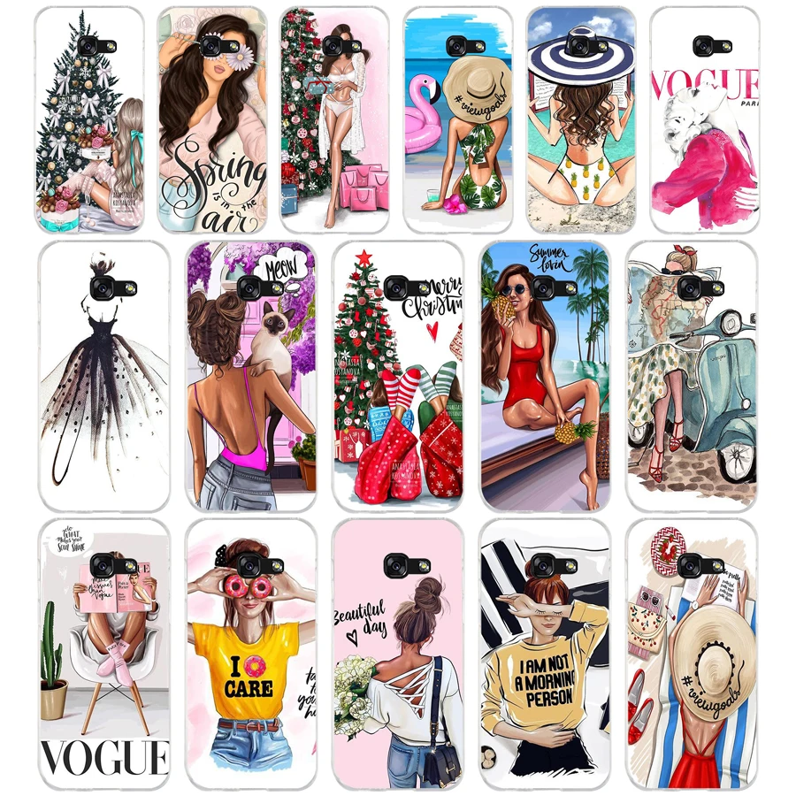 117 ZX VOGUE Christmas girl TPU Soft Silicone Case For Samsung Galaxy A3 A5 2016 2017 A6 A8 A7 2018 Phone Cover Capa Capinha
117 ZX VOGUE Christmas girl TPU Soft Silicone Case For Samsung Galaxy A3 A5 2016 2017 A6 A8 A7 2018 Phone Cover Capa Capinha