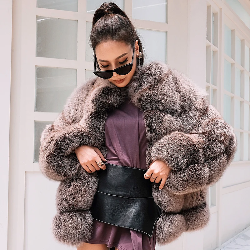 Real Fur Coat Autumn Winter Coat Women Real Fox Fur Coats Korean Short Jacket Women Clothes 2018 Manteau Femme Hiver MY920
Real Fur Coat Autumn Winter Coat Women Real Fox Fur Coats Korean Short Jacket Women Clothes 2018 Manteau Femme Hiver MY920