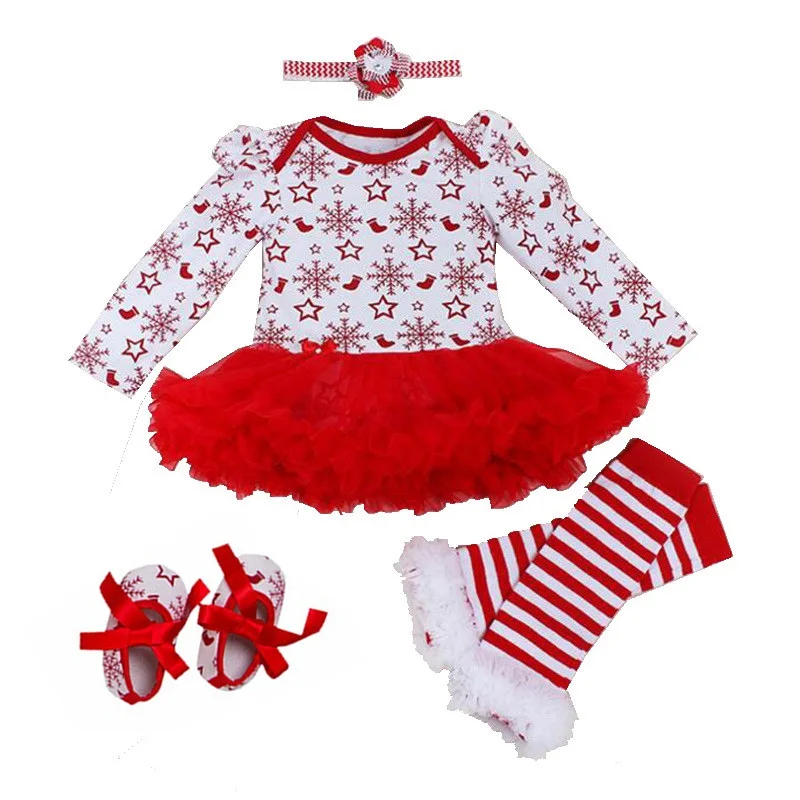 Baby Girls Clothes Christmas Santa Claus Pattern 4pcs/set Bebe Rompers Costume Tutu Dress Outfit Babies Christmas New Year Gift
Baby Girls Clothes Christmas Santa Claus Pattern 4pcs/set Bebe Rompers Costume Tutu Dress Outfit Babies Christmas New Year Gift