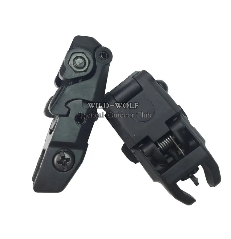 High Quality 2 pcs Tactical Folding Front/Rear Flip Backup Sights Scope Mount Accessories Black set
High Quality 2 pcs Tactical Folding Front/Rear Flip Backup Sights Scope Mount Accessories Black set