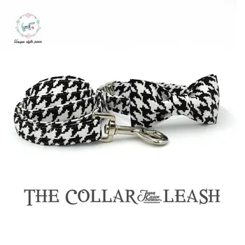 White and Black Dog Collar Leash Set Personal Custom Pet Puppy Designer Product Dog &Cat Necklace Pet Jewelry Pet Party Gift
White and Black Dog Collar Leash Set Personal Custom Pet Puppy Designer Product Dog &Cat Necklace Pet Jewelry Pet Party Gift