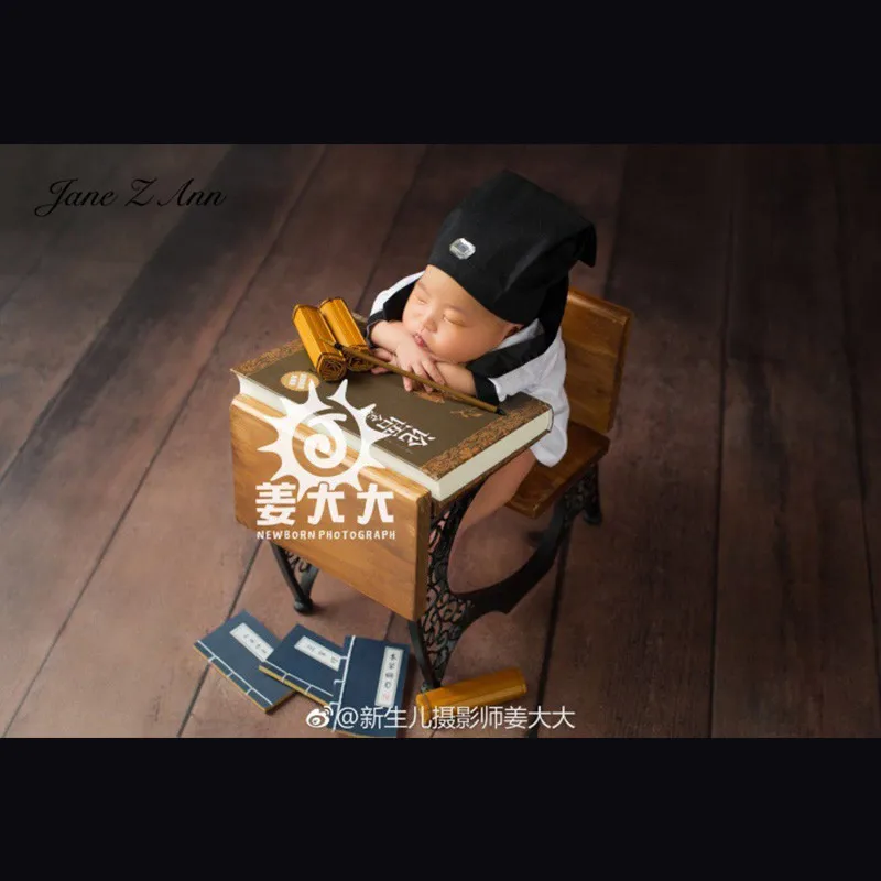 Jane Z Ann Chinese-style newborn schoolboy hat for photography props studio shooting cap for children retro-costume
Jane Z Ann Chinese-style newborn schoolboy hat for photography props studio shooting cap for children retro-costume