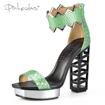 Pink Palms Shoes Women Fretwork Heels Sandals Summer 2019 New Female Shoes Sexy Snake Print Metallic Platform Wedges Sandals BK
Pink Palms Shoes Women Fretwork Heels Sandals Summer 2019 New Female Shoes Sexy Snake Print Metallic Platform Wedges Sandals BK
