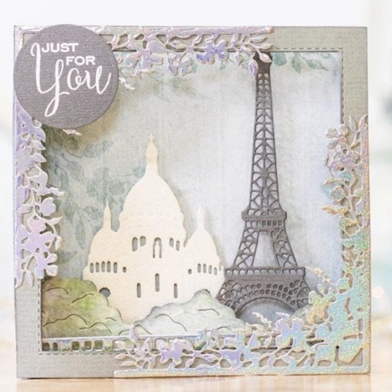 Tower Architecture Landscape Metal Cutting Dies for DIY Craft Making Card Album Decorative Embossing Stencils 
Tower Architecture Landscape Metal Cutting Dies for DIY Craft Making Card Album Decorative Embossing Stencils
