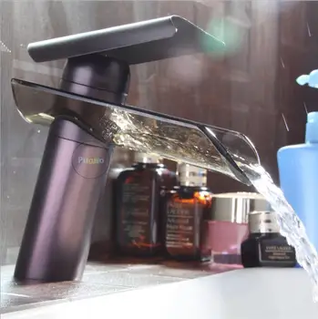 Free shipping Bathroom Vessel sink faucets oil rubbed bronze bathroom faucet waterfall mixer tap glass waterfall spout Q8412
Free shipping Bathroom Vessel sink faucets oil rubbed bronze bathroom faucet waterfall mixer tap glass waterfall spout Q8412