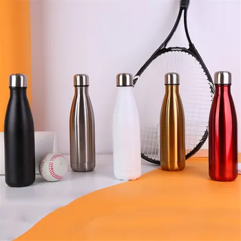 Bright Solid Color Water Bottle Pretty Stainless Steel Vacuum Flask Sport Thermos Bicycle Insulated Outdoors Drink Bottle
Bright Solid Color Water Bottle Pretty Stainless Steel Vacuum Flask Sport Thermos Bicycle Insulated Outdoors Drink Bottle