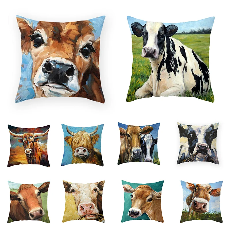 45cm*45cm Super clear Farm wind cow pattern super soft throw pillow covers couch cushion covers decorative pillows
45cm*45cm Super clear Farm wind cow pattern super soft throw pillow covers couch cushion covers decorative pillows