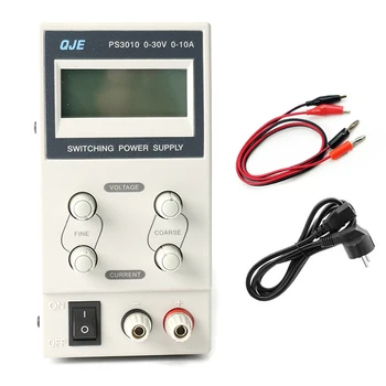 QJE PS3010 30V10A Digital Adjustable Laboratory DC Power Supply Switching Power Supply Voltage Regulator Laptop Repair Rework
QJE PS3010 30V10A Digital Adjustable Laboratory DC Power Supply Switching Power Supply Voltage Regulator Laptop Repair Rework