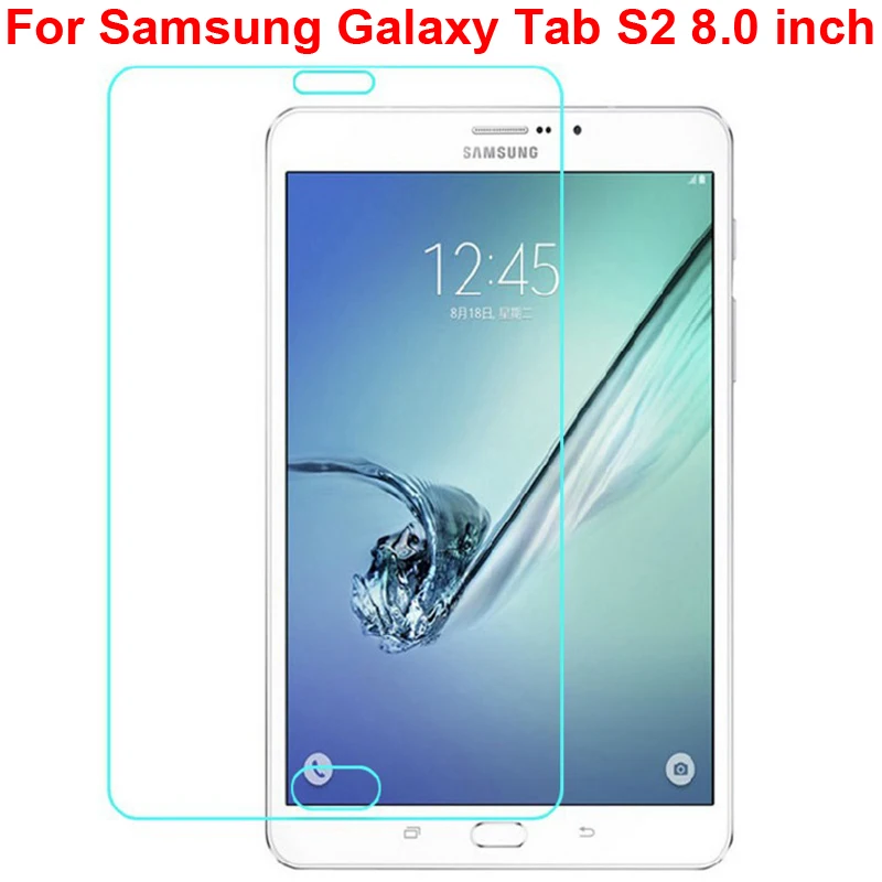 9H Tempered Glass Screen Protector For Samsung Galaxy Tab S2 8.0 inch T710 T713 T715 T719 Super Thin Screen Film Cover Guard
9H Tempered Glass Screen Protector For Samsung Galaxy Tab S2 8.0 inch T710 T713 T715 T719 Super Thin Screen Film Cover Guard