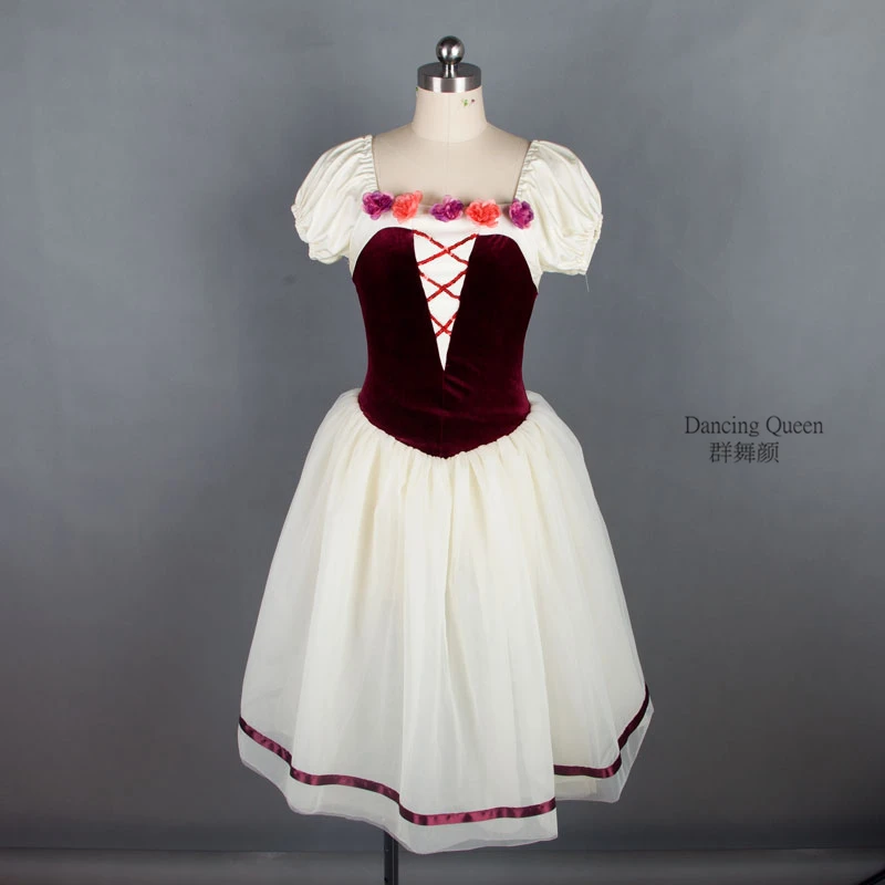 Burgundy velvet Pre-Professional Gisselle Ballet tutu for ballerina Romantic Ballet tutu for girls & women performance 18442
Burgundy velvet Pre-Professional Gisselle Ballet tutu for ballerina Romantic Ballet tutu for girls & women performance 18442
