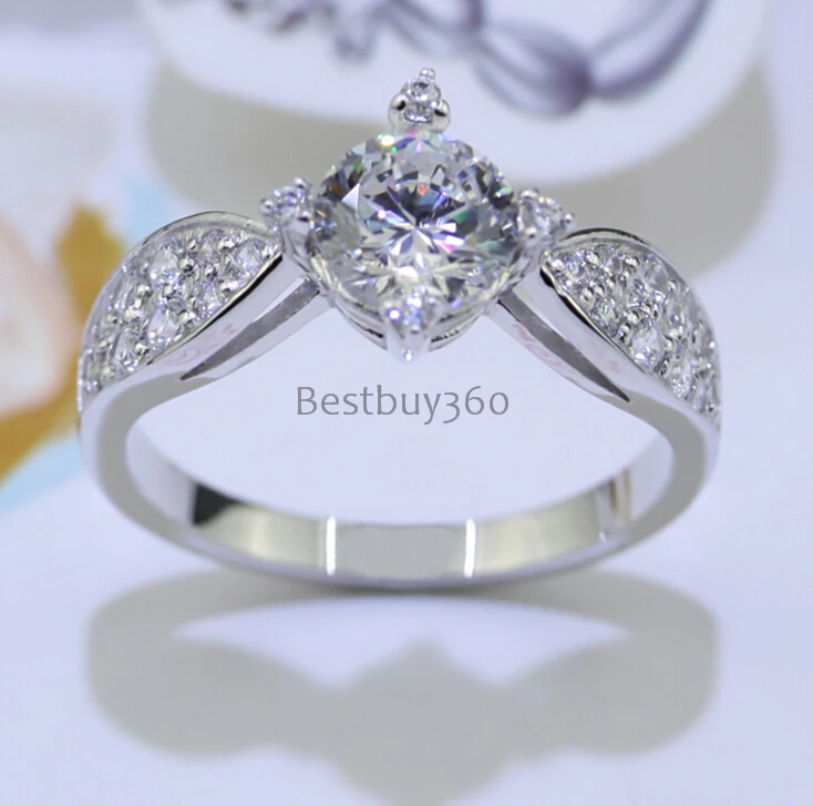925 Sterling Silver S925 Ring Sona Mariage Nupcial De Mariee Casamento Boda Diamante Anel Aneis Anillo Anneau (JSA)
925 Sterling Silver S925 Ring Sona Mariage Nupcial De Mariee Casamento Boda Diamante Anel Aneis Anillo Anneau (JSA)
