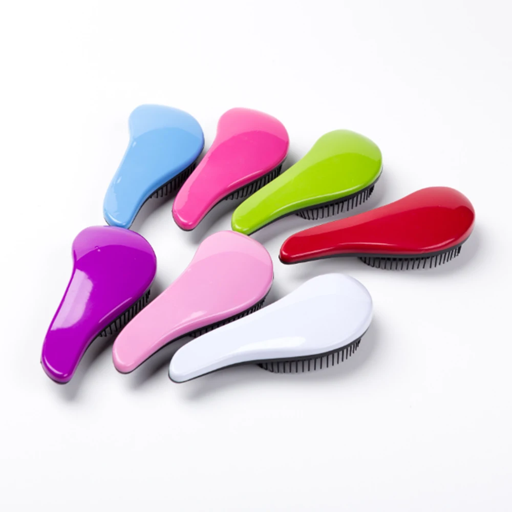 Magic Anti-static Hair Brush Handle Tangle Detangling Comb Shower Electroplate Massage Comb Salon Hair Styling Tool
Magic Anti-static Hair Brush Handle Tangle Detangling Comb Shower Electroplate Massage Comb Salon Hair Styling Tool