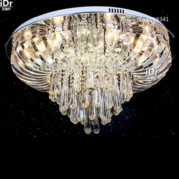 New modern Lamps round crystal LED lights Bedroom lamp Hall Ceiling Lights High-grade light LED energy-saving lamps 90-260V
New modern Lamps round crystal LED lights Bedroom lamp Hall Ceiling Lights High-grade light LED energy-saving lamps 90-260V