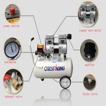 30L Portable Air Compressor 0.7MPa Pressure Air Pool Cylinder Economic Speciality Piston Filling Machine Noisy Less Light Tool
30L Portable Air Compressor 0.7MPa Pressure Air Pool Cylinder Economic Speciality Piston Filling Machine Noisy Less Light Tool