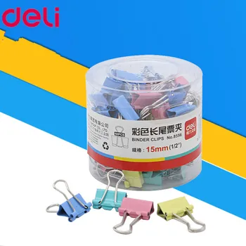 Deli stationery deli 8556 15mm multicolour binder clips binder clips dovetail clip purse metal binder clips
Deli stationery deli 8556 15mm multicolour binder clips binder clips dovetail clip purse metal binder clips