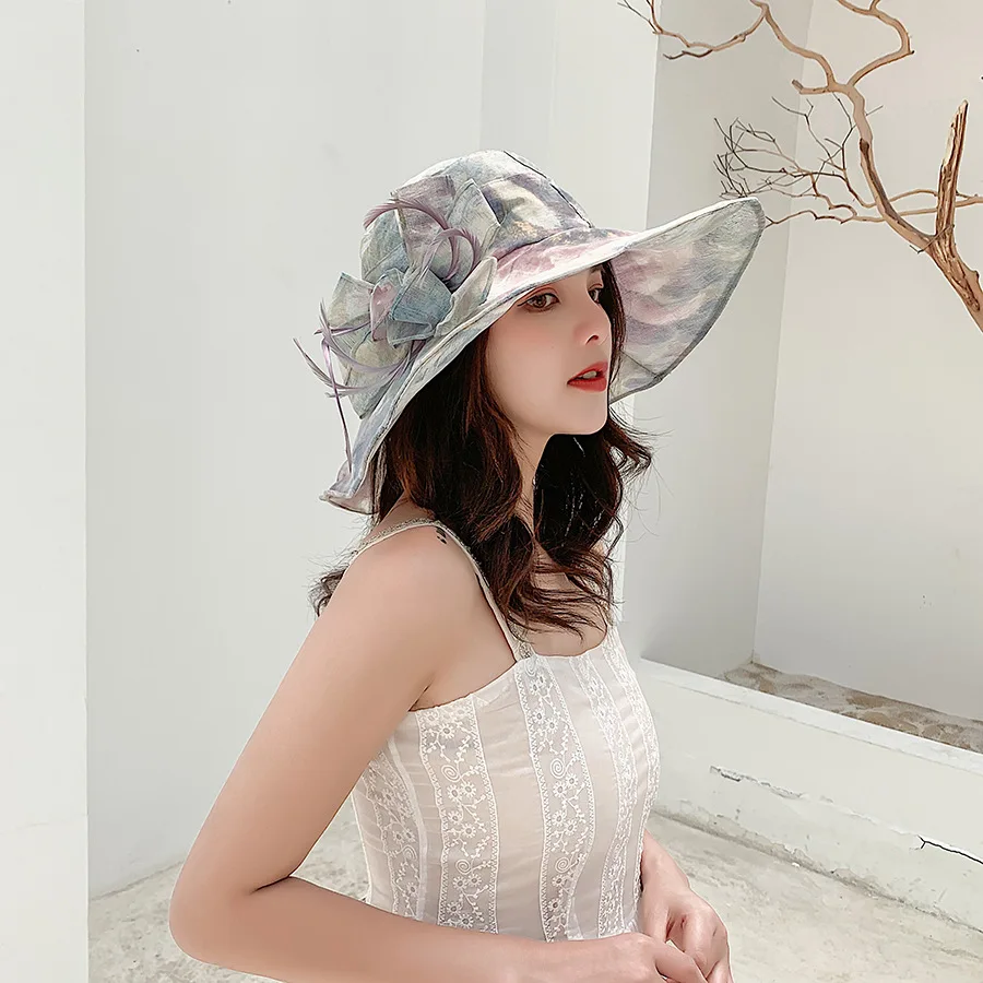 Korean version of the new cockscomb sunshade hat summer flower foldable fisherman hat
Korean version of the new cockscomb sunshade hat summer flower foldable fisherman hat