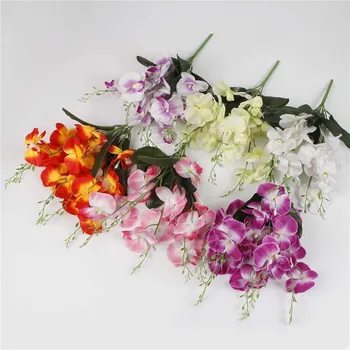 5 head Phalaenopsis simulation flowers fake flowers single branches Juanhua table floral decoration big branches floor flowers
5 head Phalaenopsis simulation flowers fake flowers single branches Juanhua table floral decoration big branches floor flowers