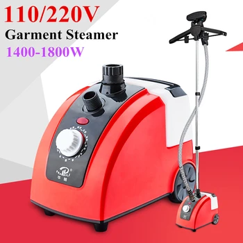 New 110V/220V Garment Steamer Iron Adjustable Clothes Steamer With 70 Minutes Continuous Steam 1.7L Water Tank 26s Fast Steam
New 110V/220V Garment Steamer Iron Adjustable Clothes Steamer With 70 Minutes Continuous Steam 1.7L Water Tank 26s Fast Steam